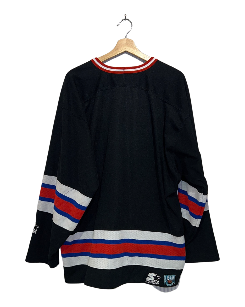 Vintage Rare 90s New York Rangers Black Starter Jersey product image 2