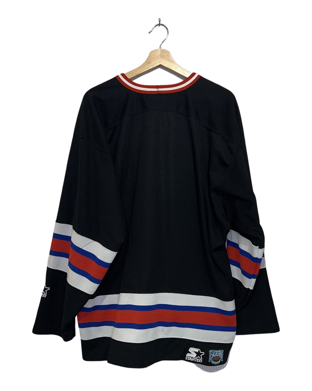 Vintage Rare 90s New York Rangers Black Starter Jersey product image 2