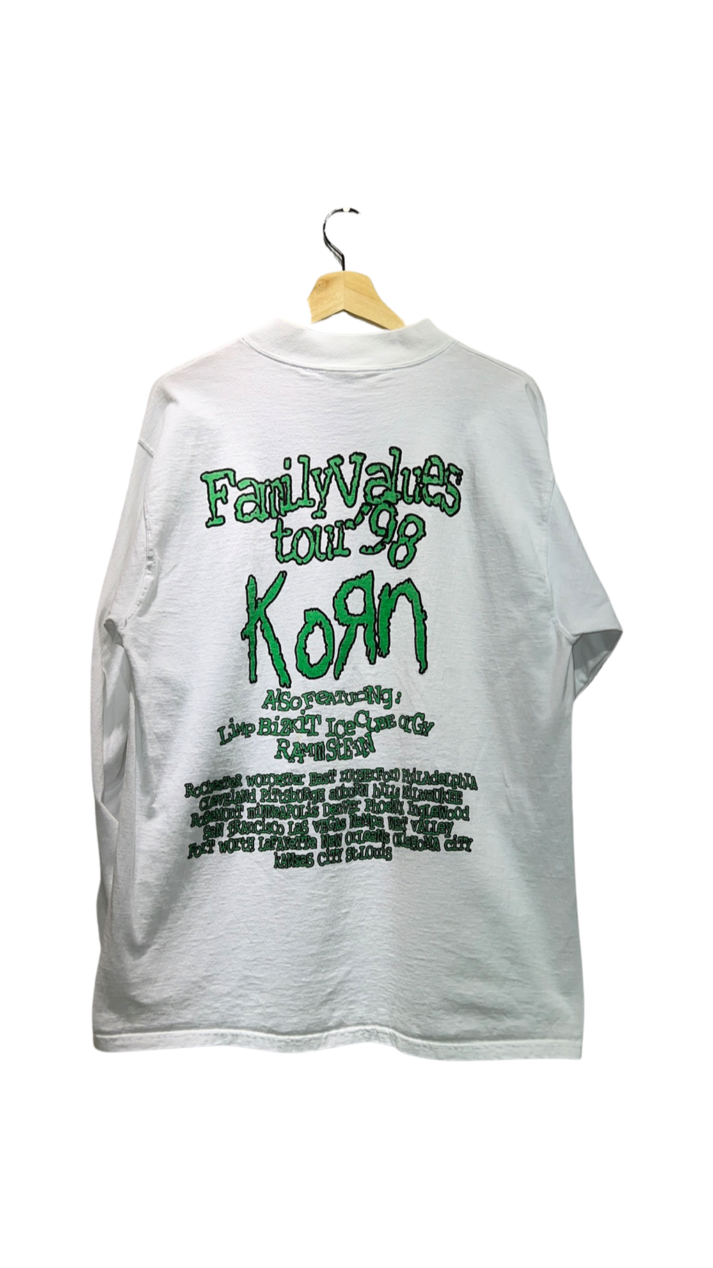 Vintage 1998 Korn Family Values LS Tour Tee product image 2
