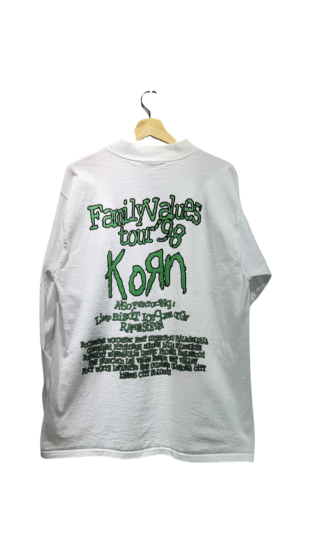 Vintage 1998 Korn Family Values LS Tour Tee product image 2