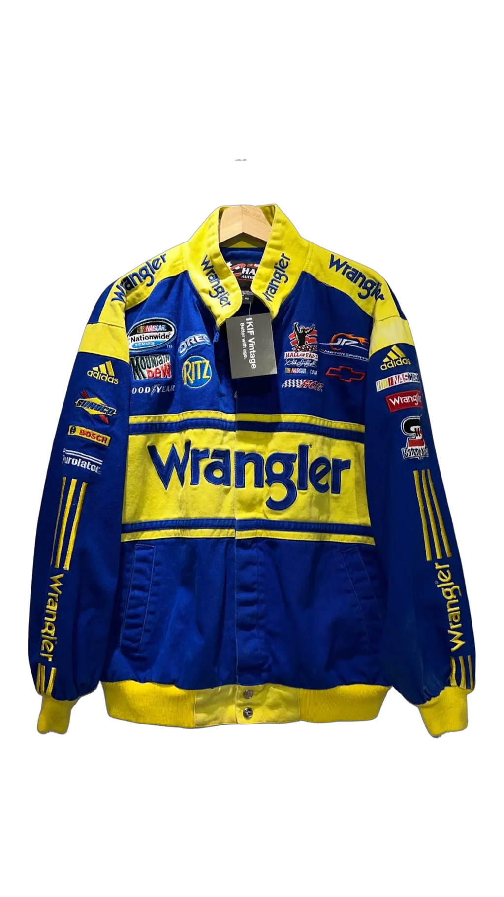 Vintage Jeff Hamilton Wrangler Nascar Jacket product image 1