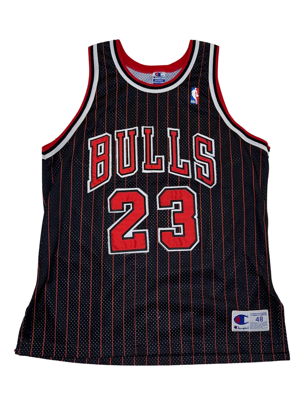 Vintage Rare 90s Michael Jordan Chicago Bulls Pinstripe product image 1