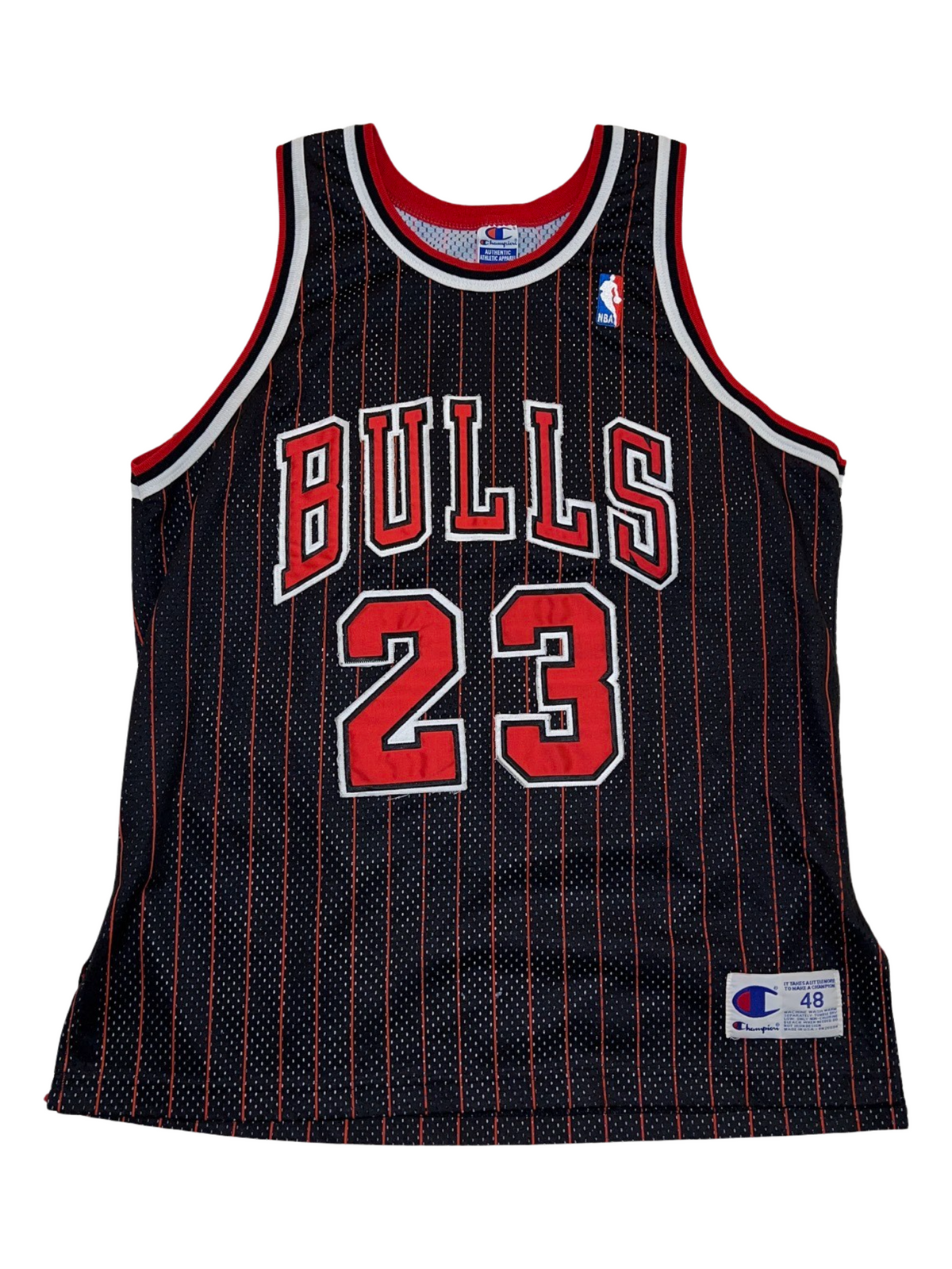 Vintage Rare 90s Michael Jordan Chicago Bulls Pinstripe product image 1