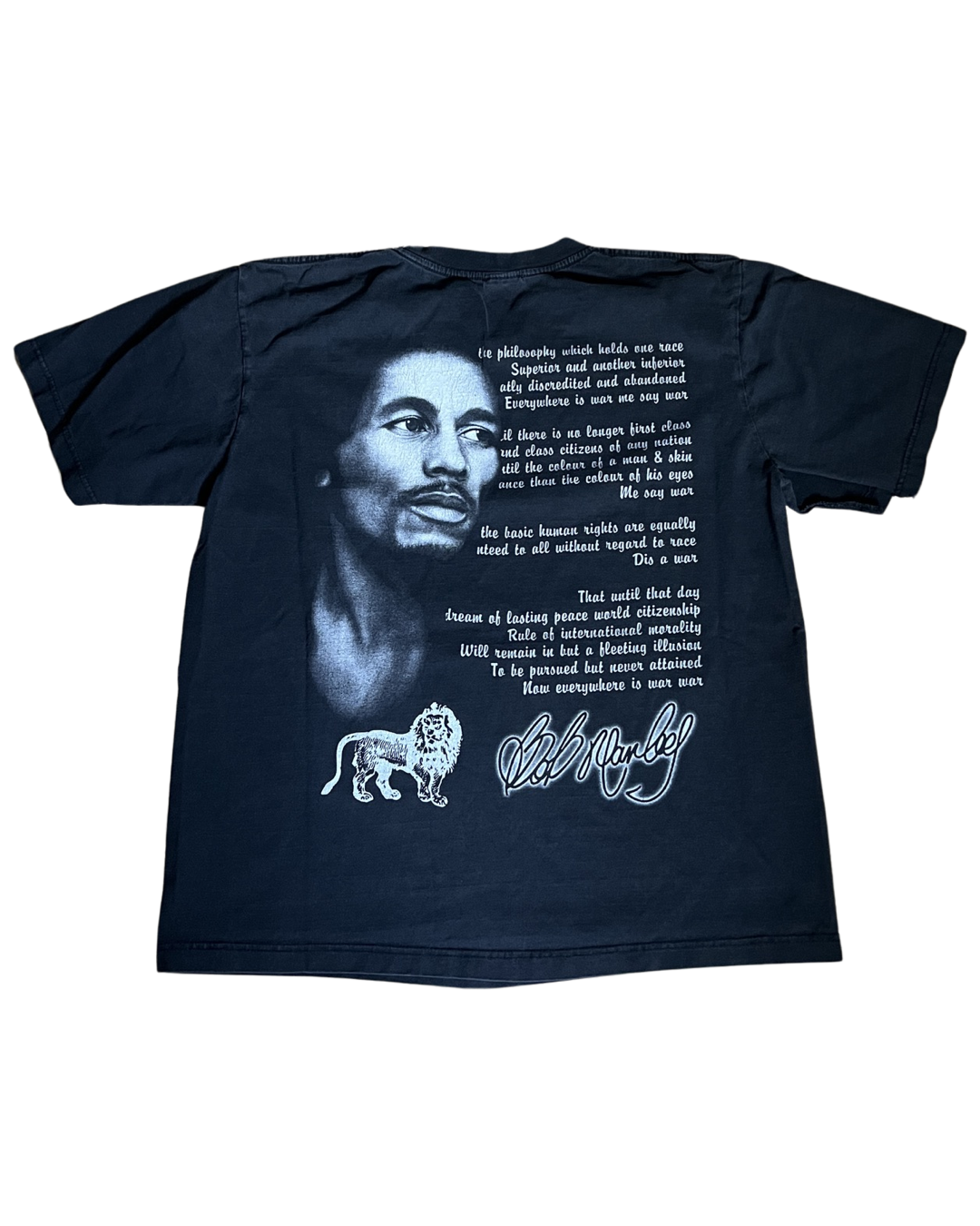 Vintage 90s Bob Marley Philosophy Tee product image 2