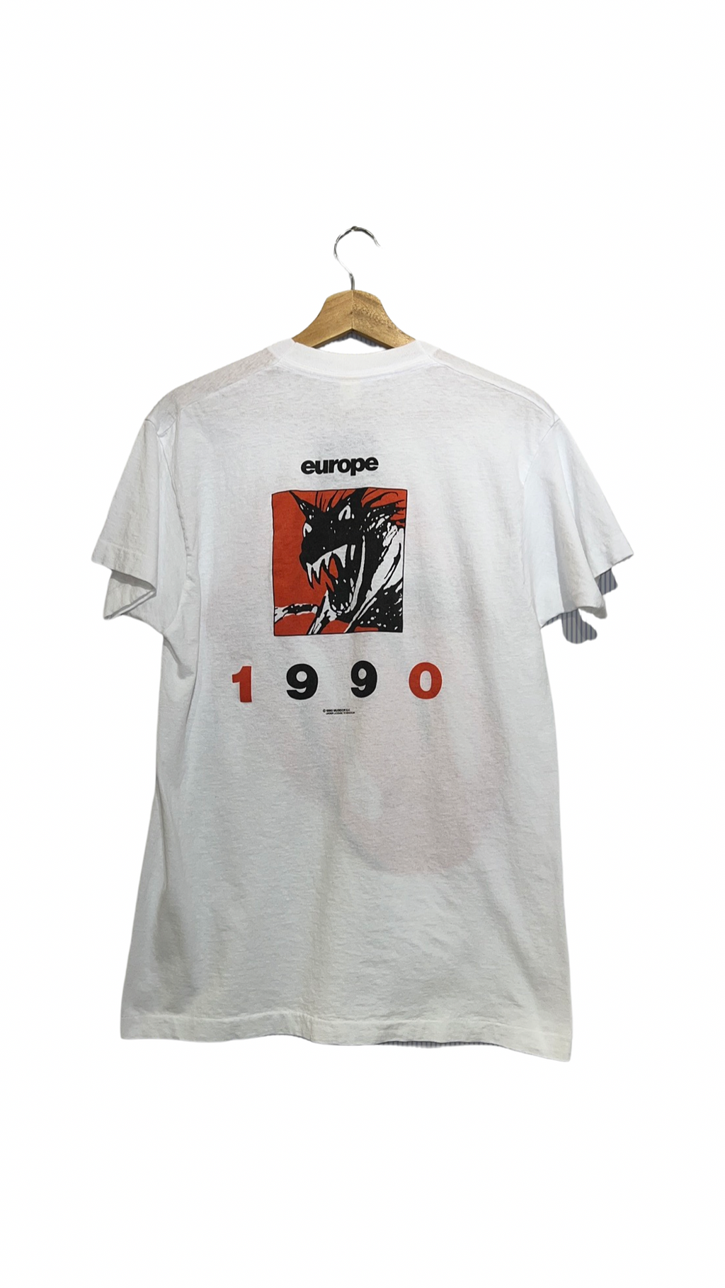 Vintage 1990 The Rolling Stones European World Tour Tee product image 2