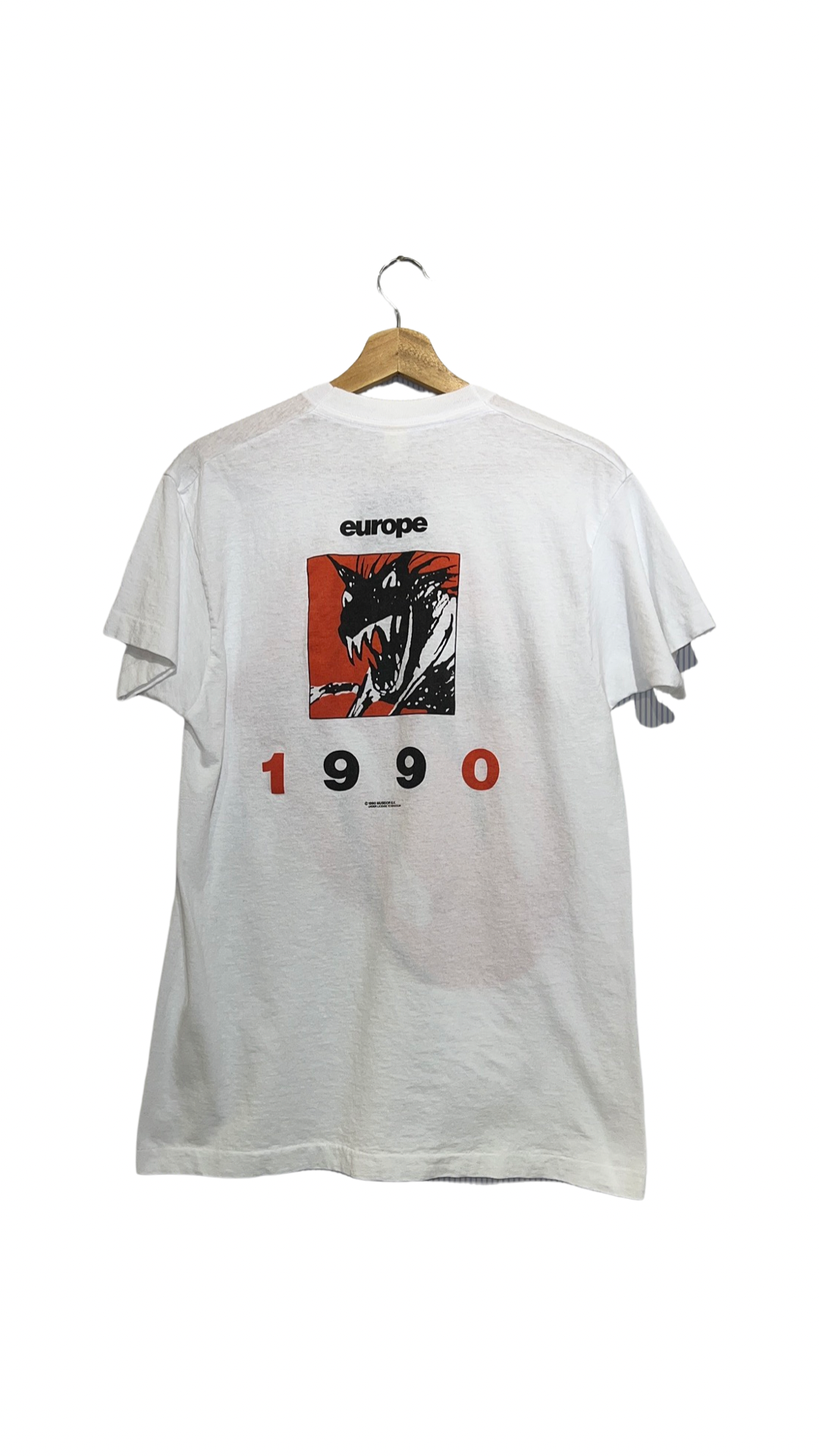 Vintage 1990 The Rolling Stones European World Tour Tee product image 2