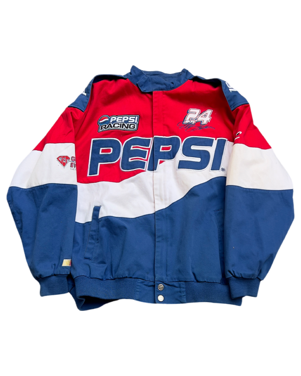 Vintage 90s Nascar Pepsi Racing Zip Up Jacket product image 1