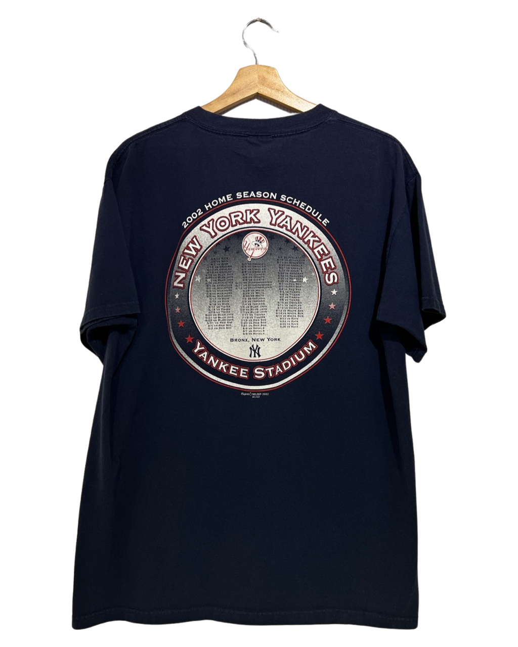 Vintage 2002 New York Yankees Dates Tee product image 2