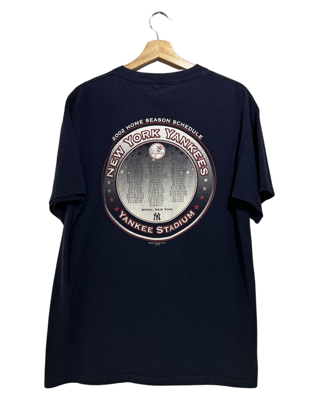 Vintage 2002 New York Yankees Dates Tee product image 2