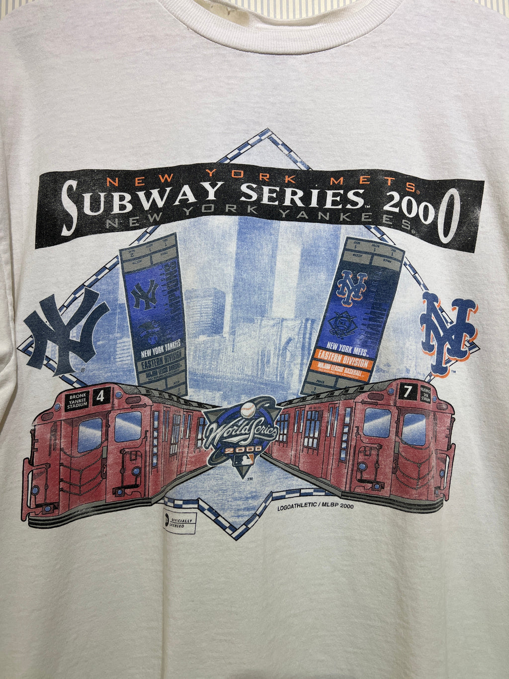 Vintage 2000 New York Subway Series Tee product image 2