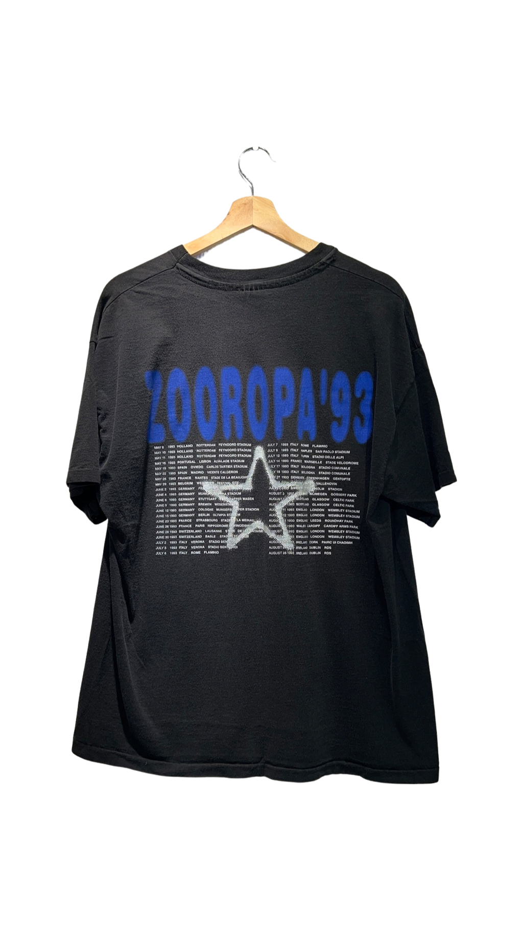 Vintage 1993 U2 Zooropa European Tour Tee product image 2