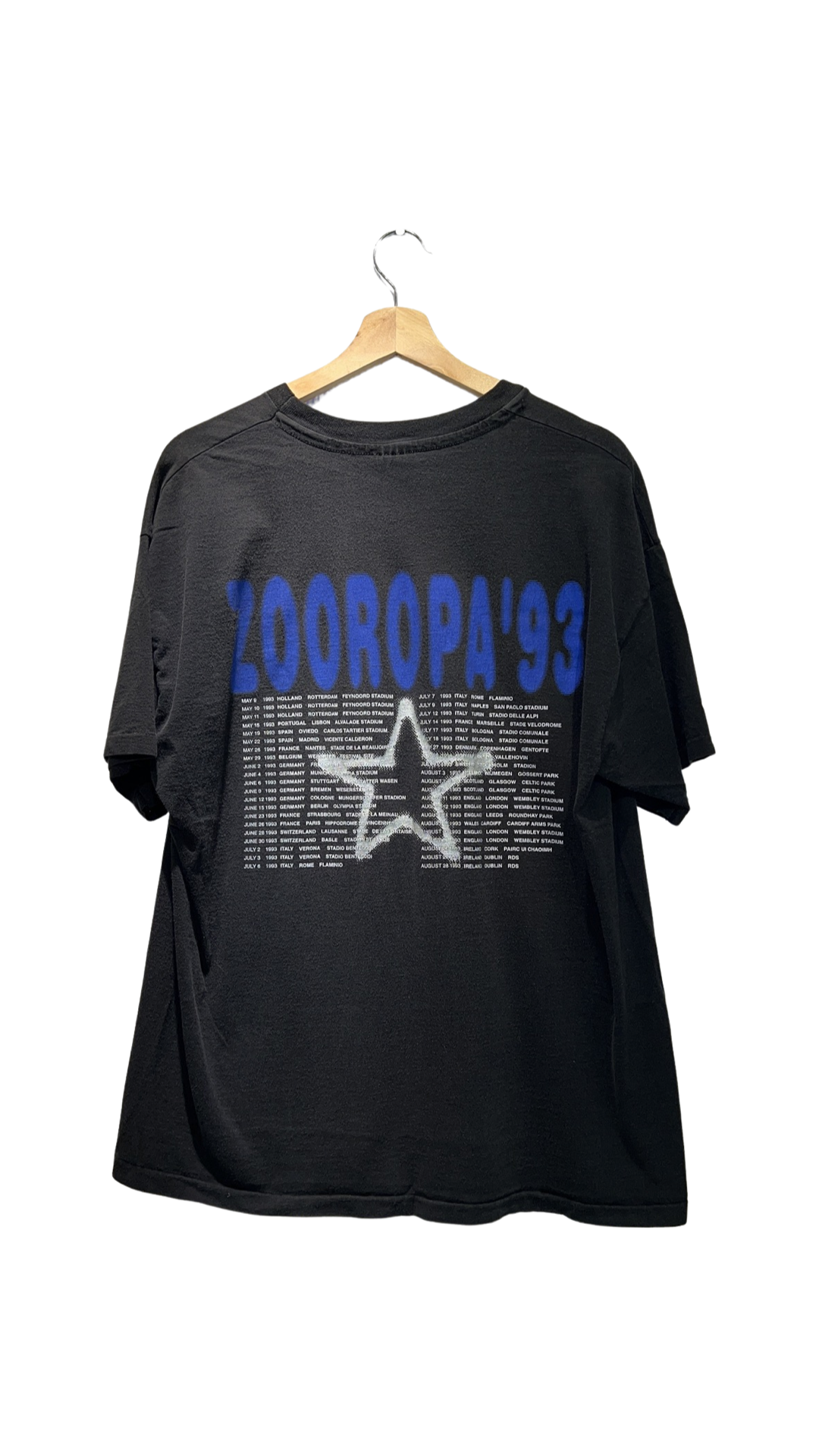 Vintage 1993 U2 Zooropa European Tour Tee product image 2