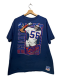 Vintage 90s Lawrence Taylor New York Giants Nutmeg Tee product image 1