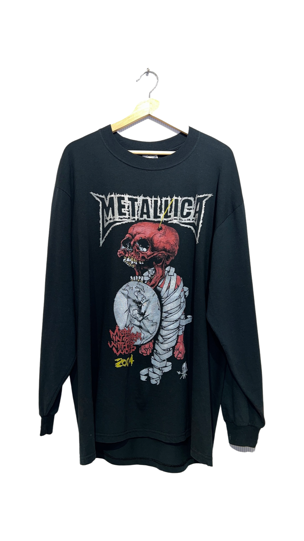 Vintage 2004 Rare Metallica Pushhead Godsmack Tour Tee product image 1