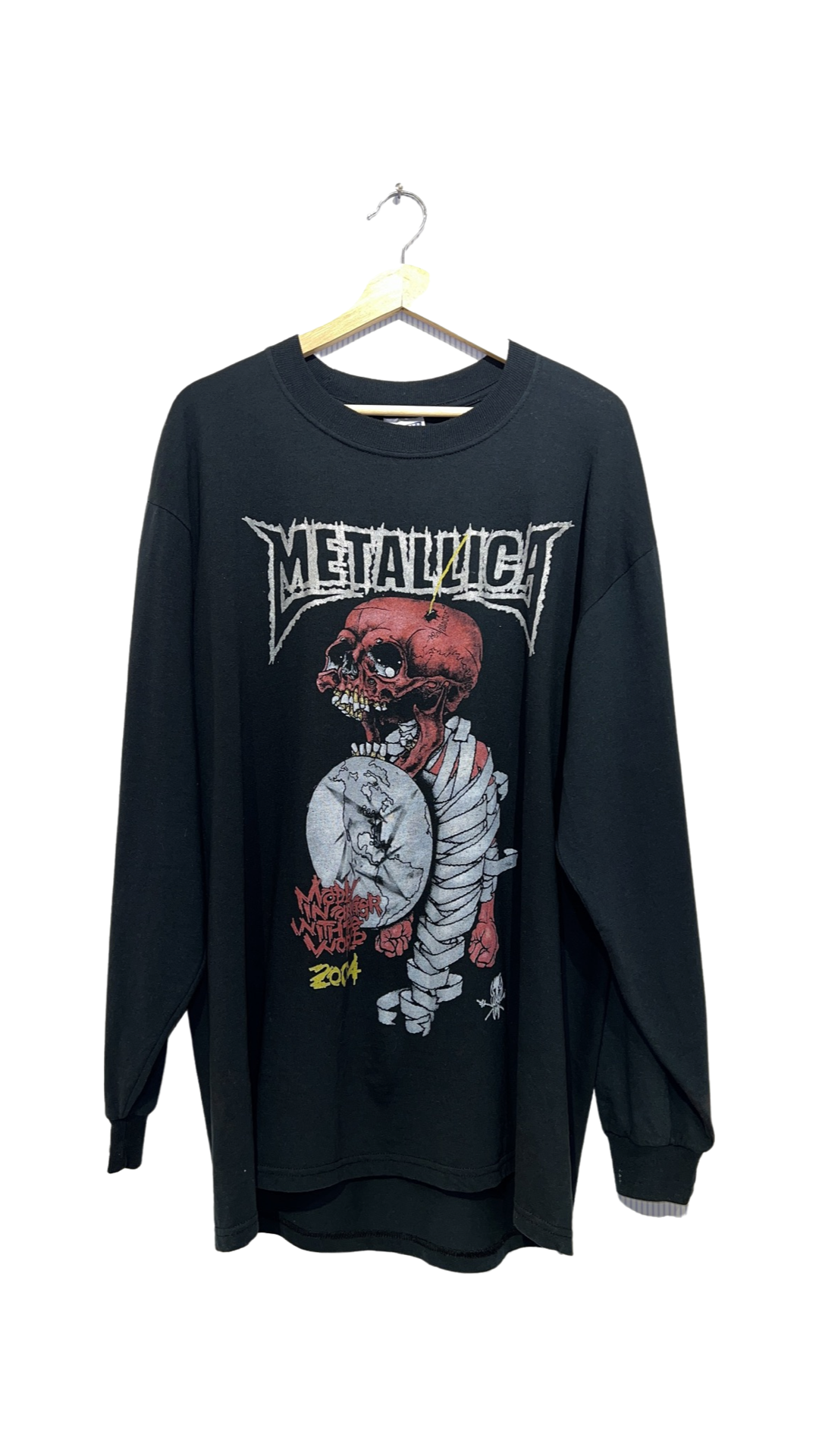 Vintage 2004 Rare Metallica Pushhead Godsmack Tour Tee product image 1