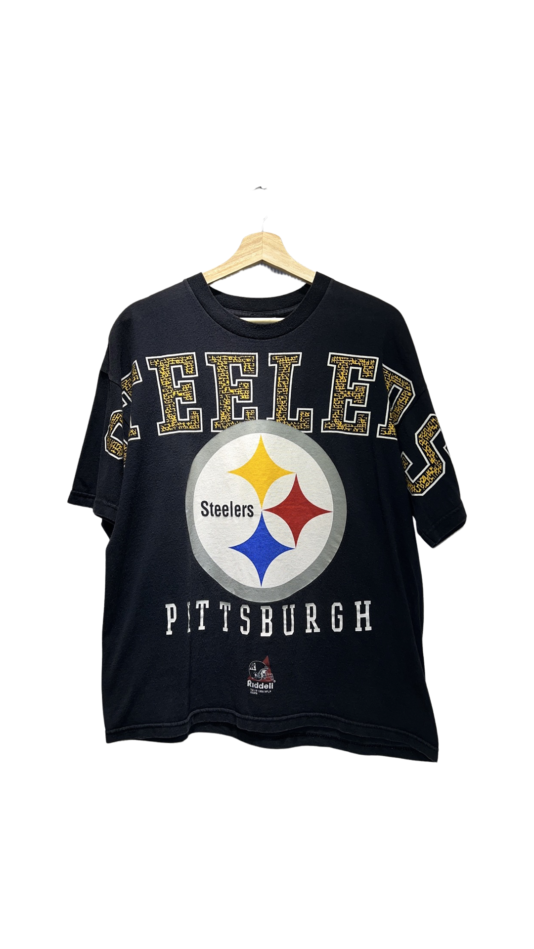 Vintage 90s Pittsburgh Steelers Spellout Tee product image 1