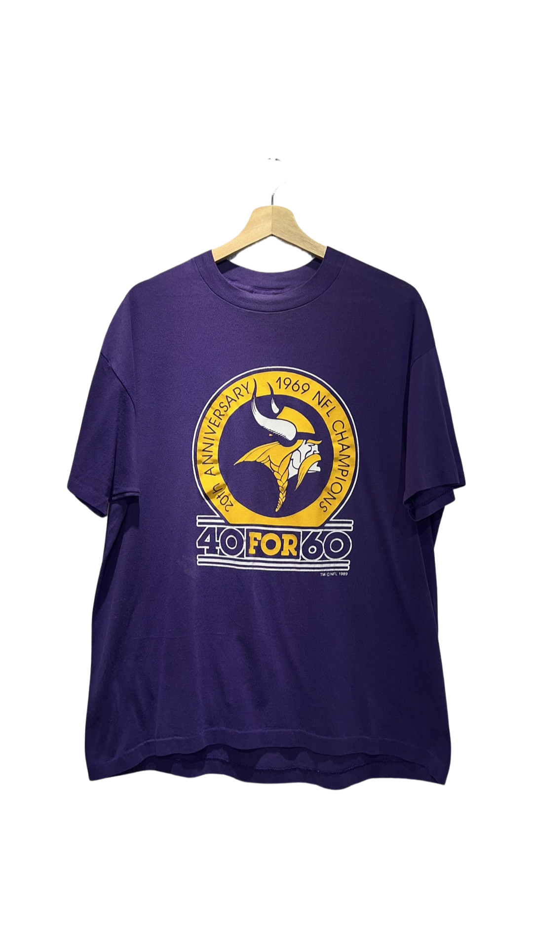 Vintage 1989 Minnesota Vikings Tee product image 1