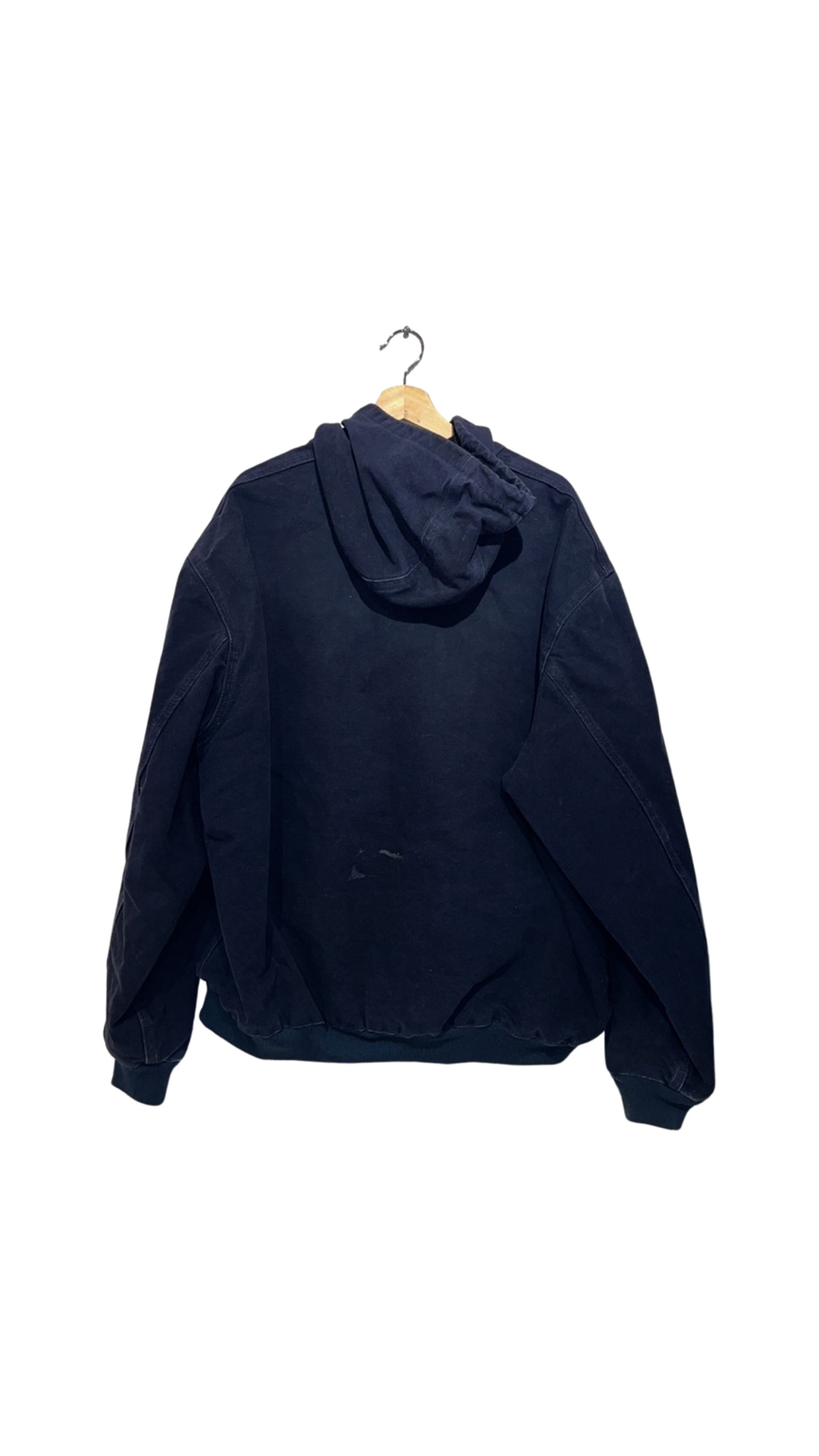 Vintage 90s Carhartt Navy Hooded Jacket product image 2