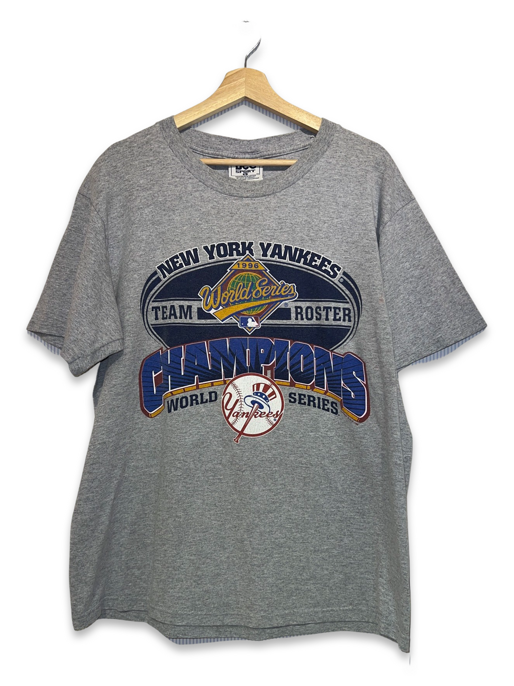 Vintage 1996 New York Yankees Team Roster Champions Tee product image 1