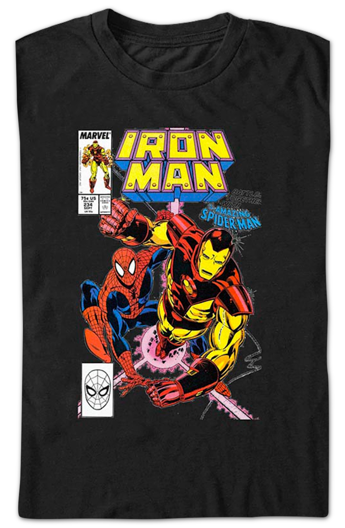 Iron Man And Spider-Man Comic Book Cover Marvel Comics product image 2