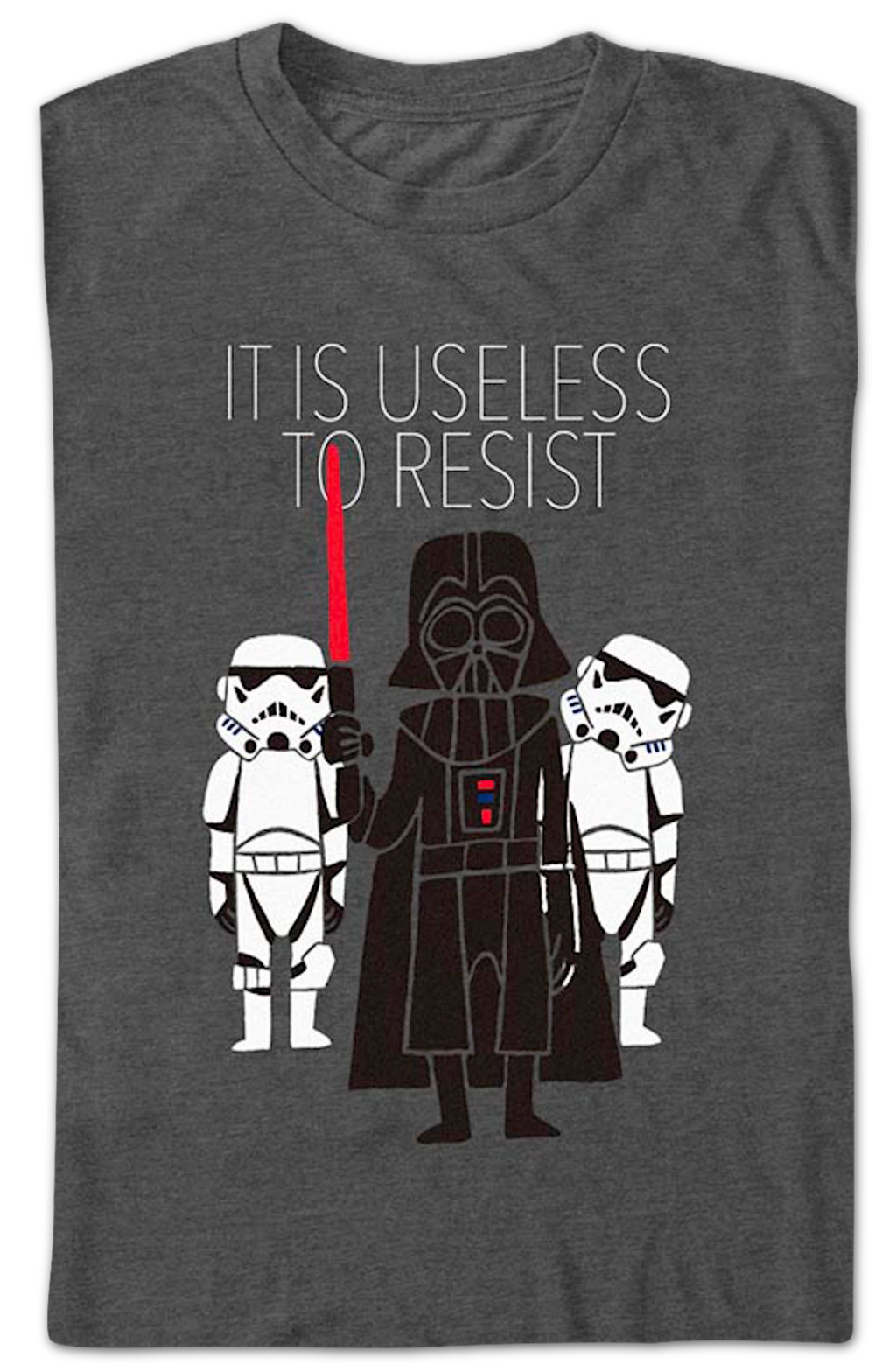 It Is Useless To Resist Star Wars T-Shirt product image 2