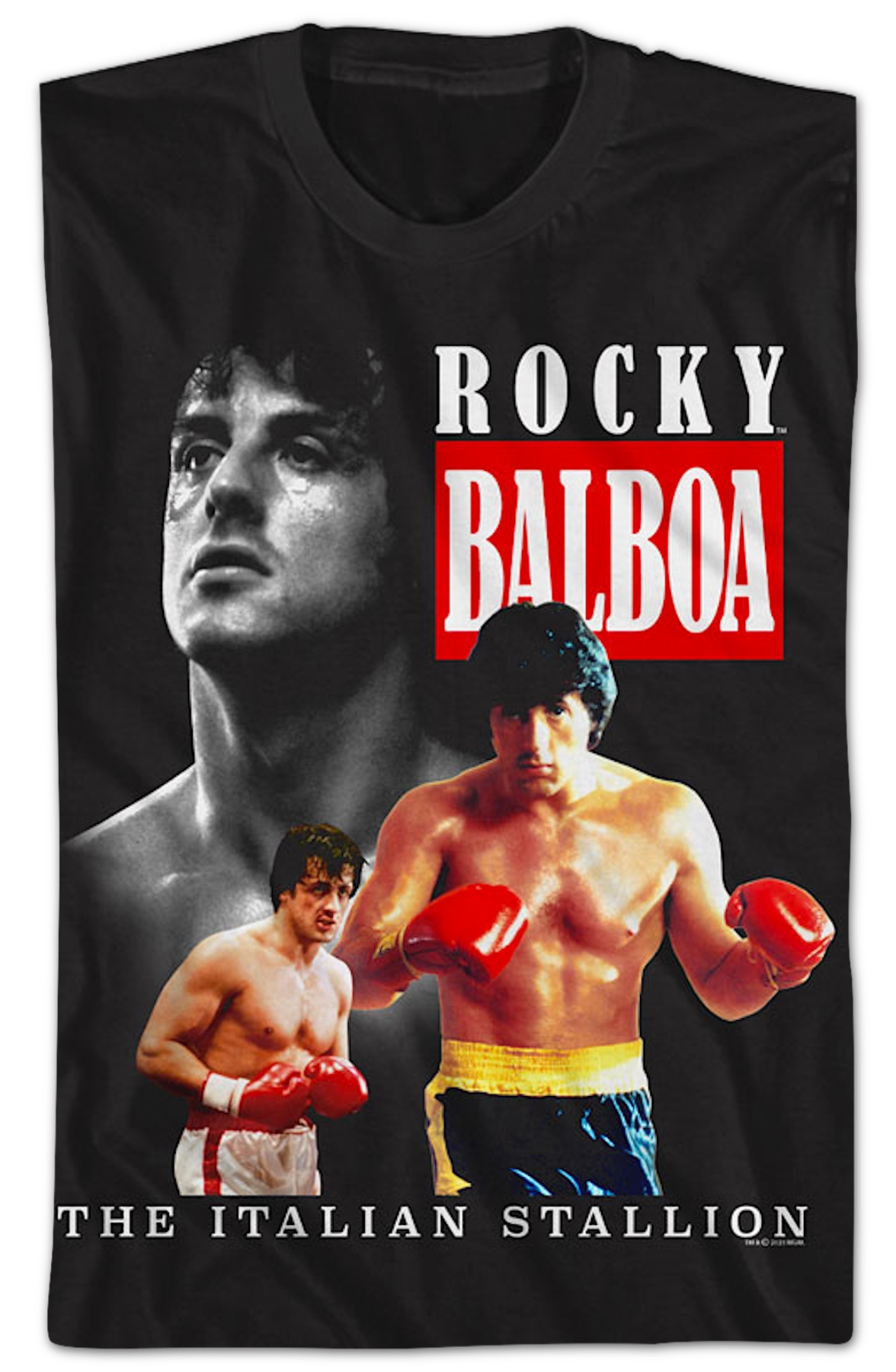 Italian Stallion Collage Rocky T-Shirt product image 2