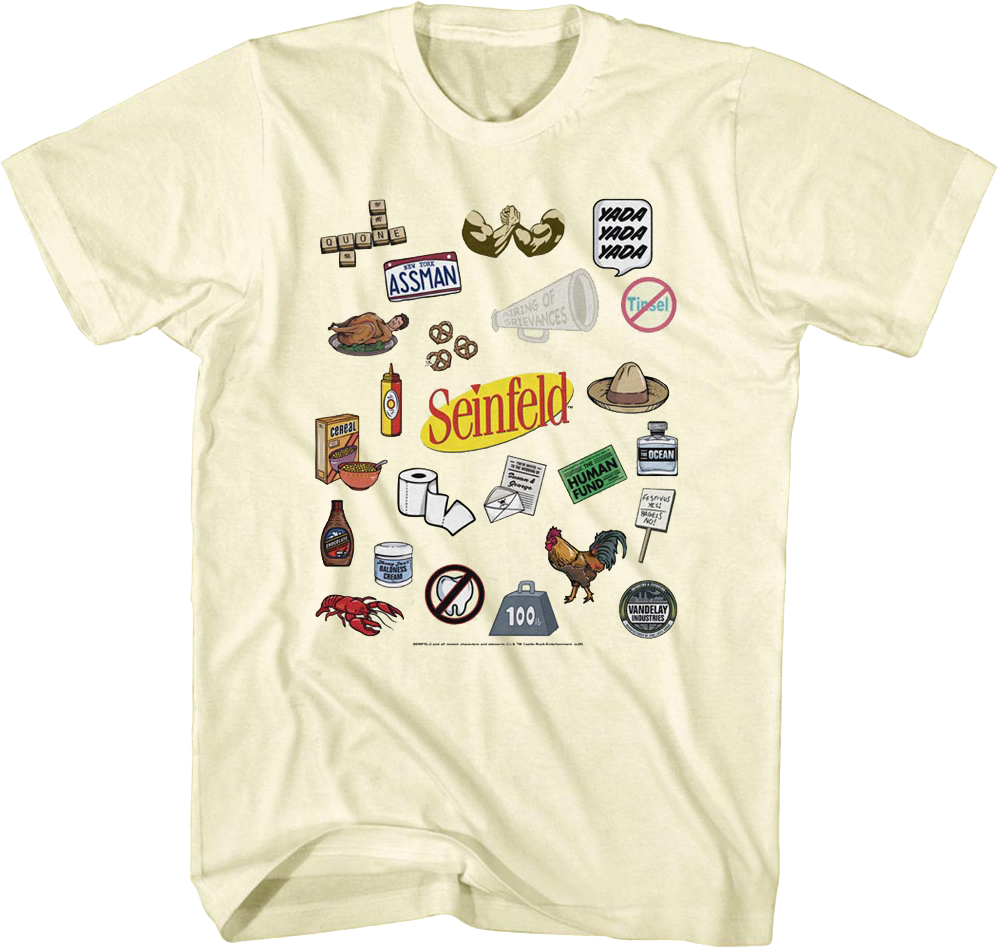 Item Collage Seinfeld T-Shirt product image 1