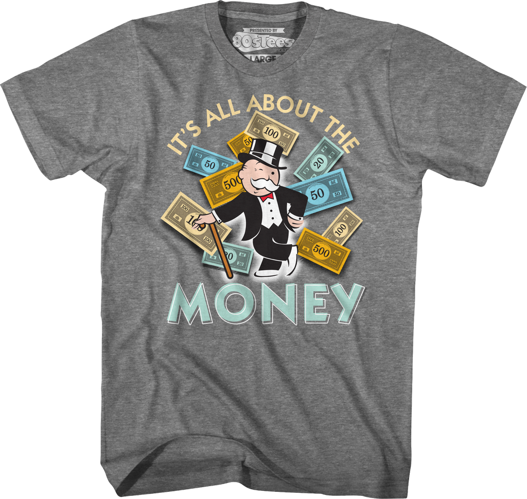 It's All About The Money Monopoly T-Shirt product image 3