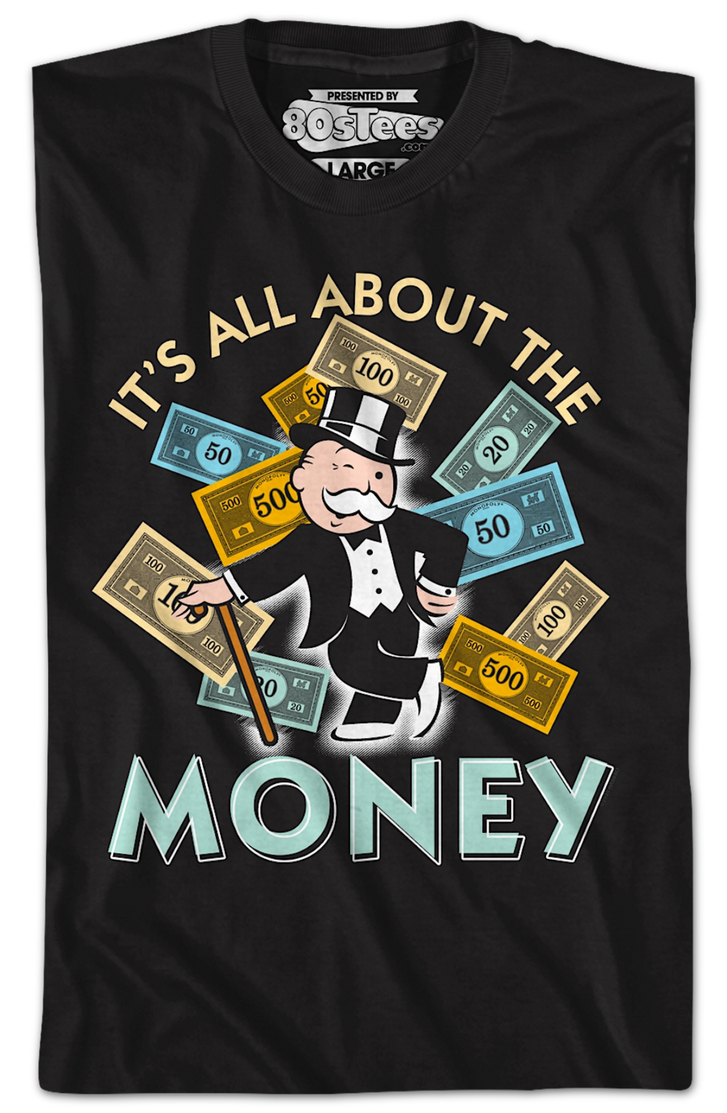 It's All About The Money Monopoly T-Shirt product image 2