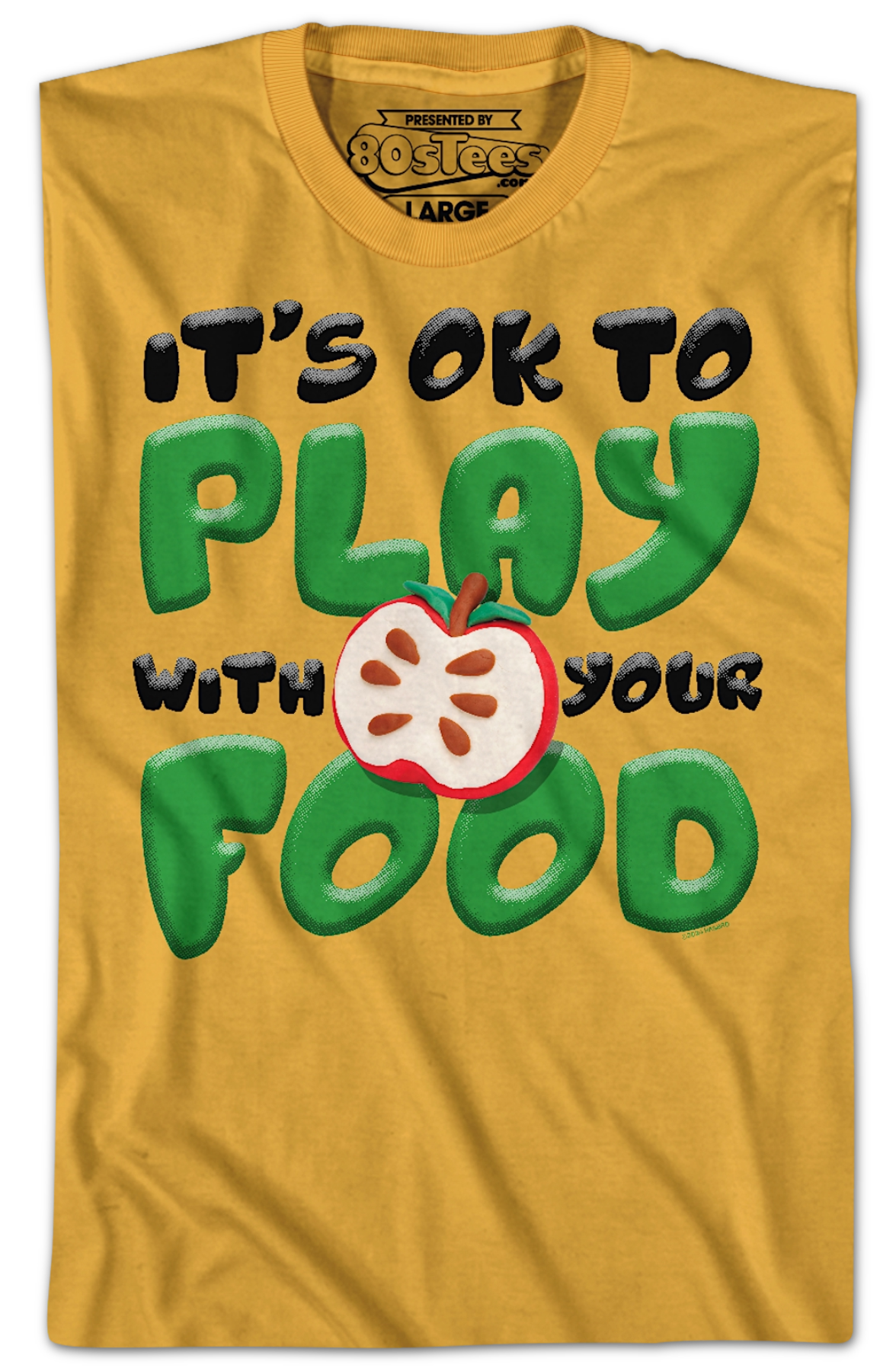 It's OK To Play With Your Food Play-Doh T-Shirt product image 2