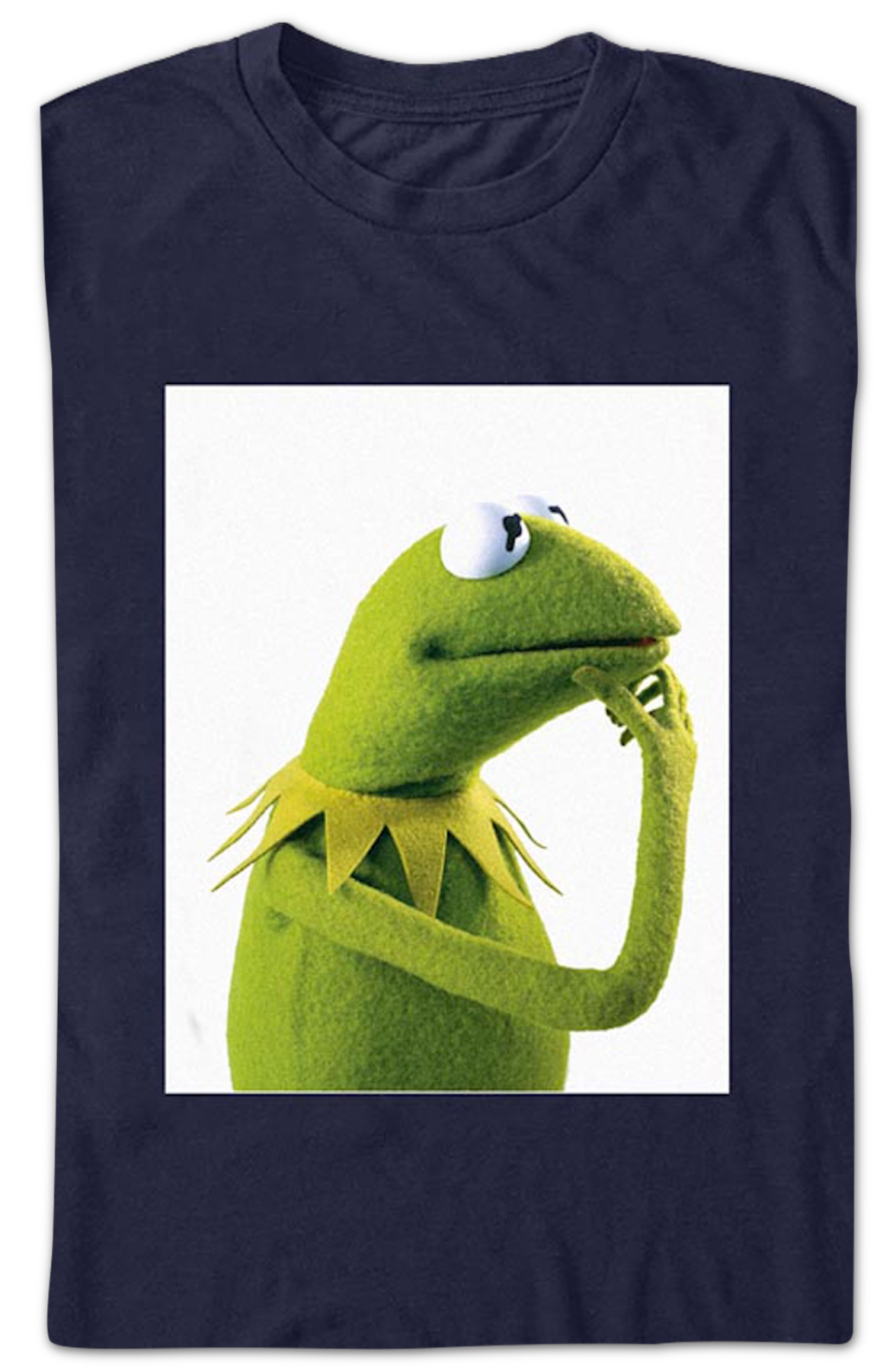 Kermit The Thinker Muppets T-Shirt product image 2