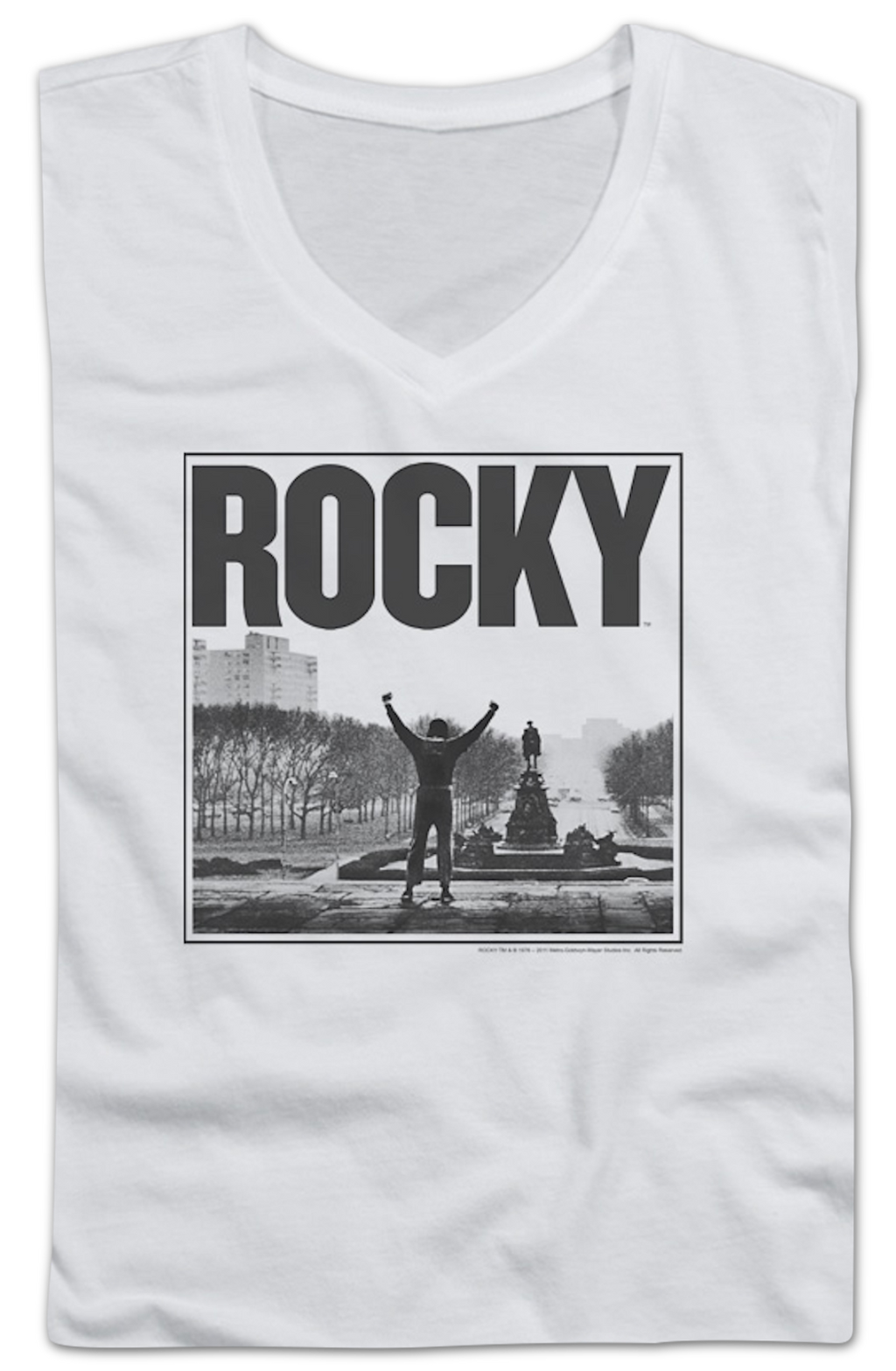 Ladies Arms Raised Rocky V-Neck Shirt product image 2