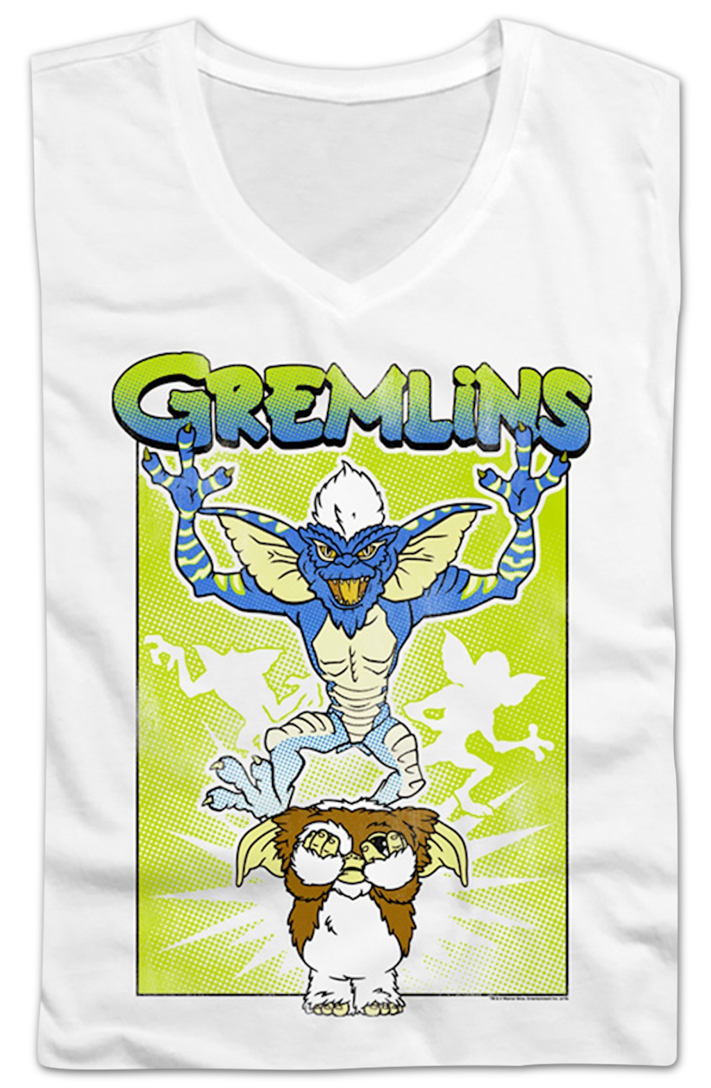 Ladies Gizmo's Nightmare Gremlins V-Neck Shirt product image 2