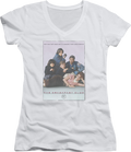 Ladies Movie Poster Breakfast Club V-Neck Shirt