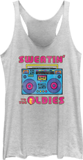 Ladies Sweatin' To The Oldies Boombox Richard Simmons Tank Top