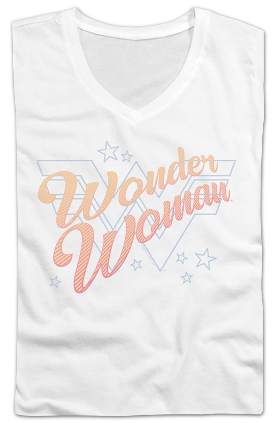 Ladies Wonder Woman DC Comics V-Neck Shirt product image 2