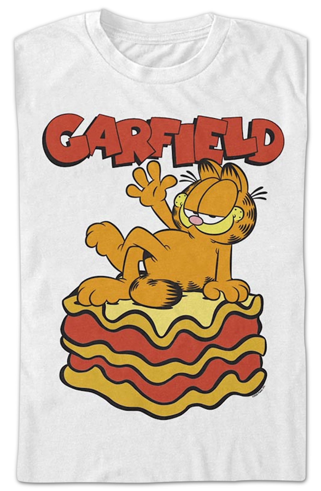 Lasagna Garfield T-Shirt product image 2