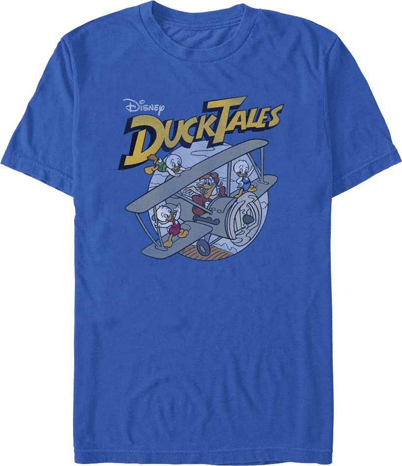Plane Ride DuckTales T-Shirt product image 1