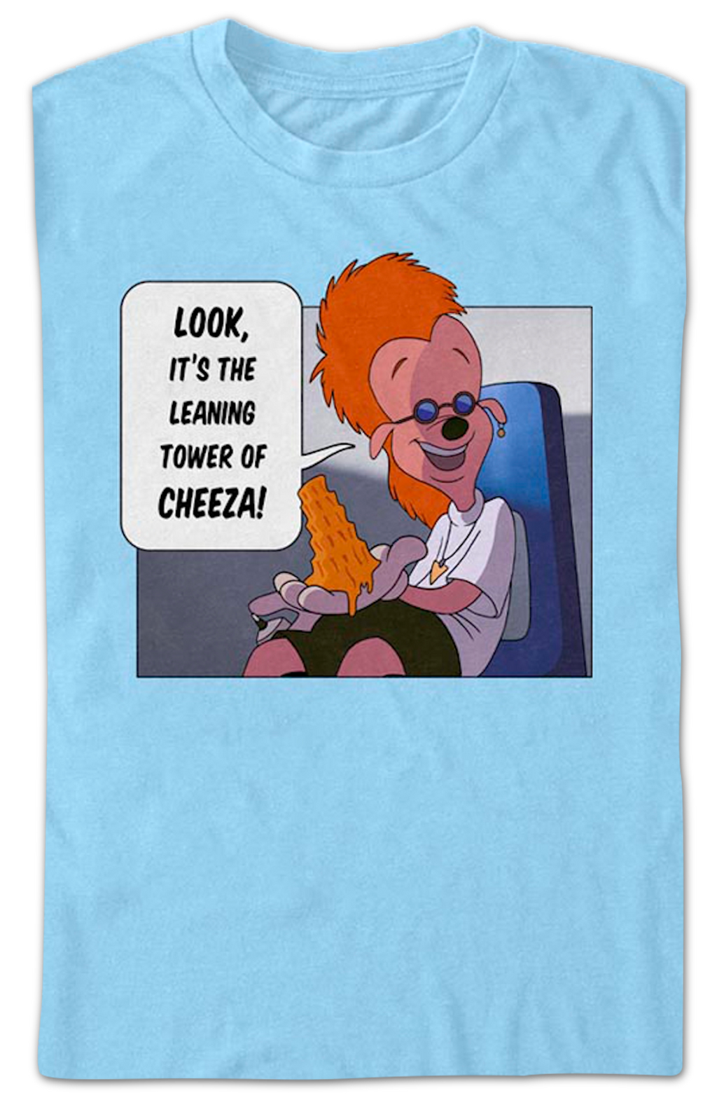 Leaning Tower Of Cheeza Goofy Movie T-Shirt product image 2