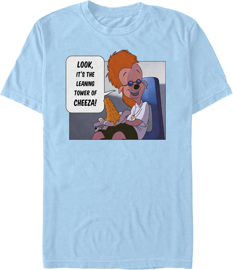 Leaning Tower Of Cheeza Goofy Movie T-Shirt product image 1