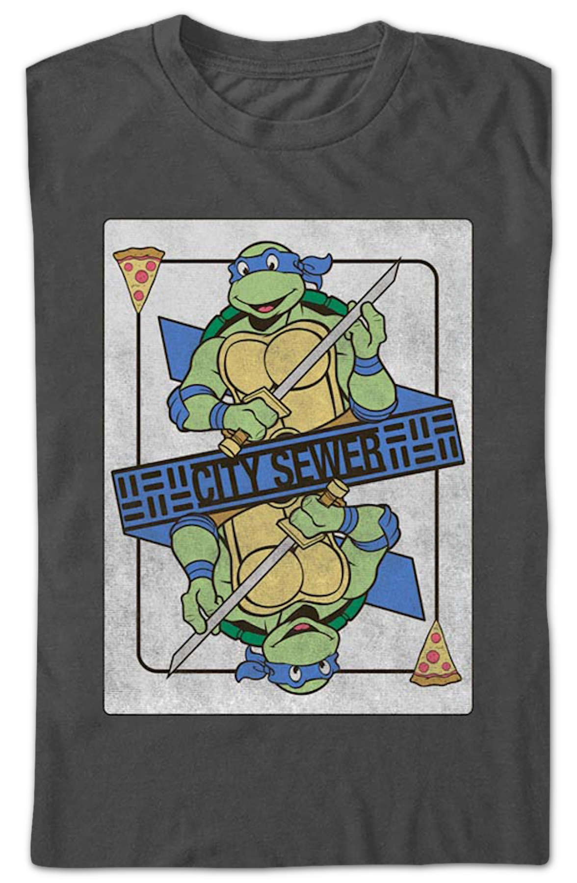 Leonardo Playing Card Teenage Mutant Ninja Turtles T-Shirt product image 2