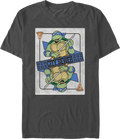 Leonardo Playing Card Teenage Mutant Ninja Turtles T-Shirt product image 1