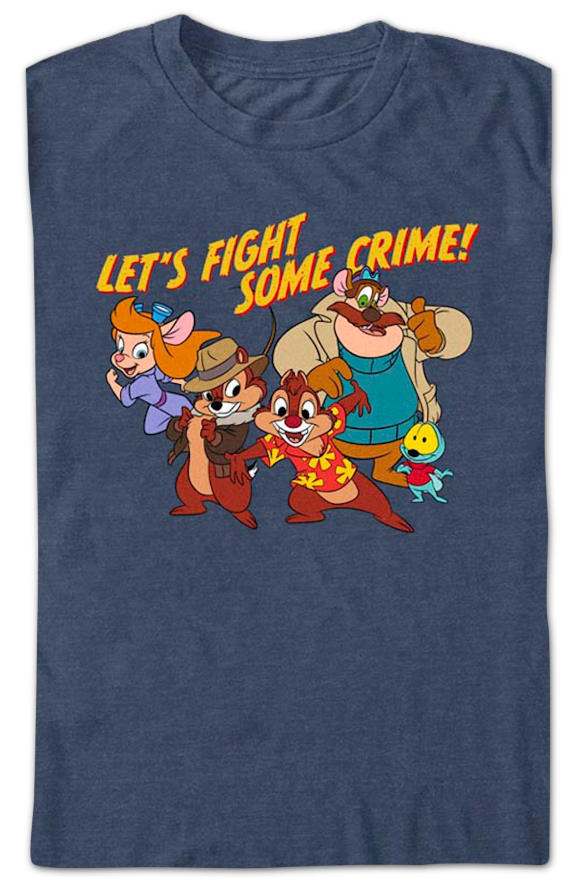 Let's Fight Some Crime Chip 'n Dale Rescue Rangers T-Shirt product image 2