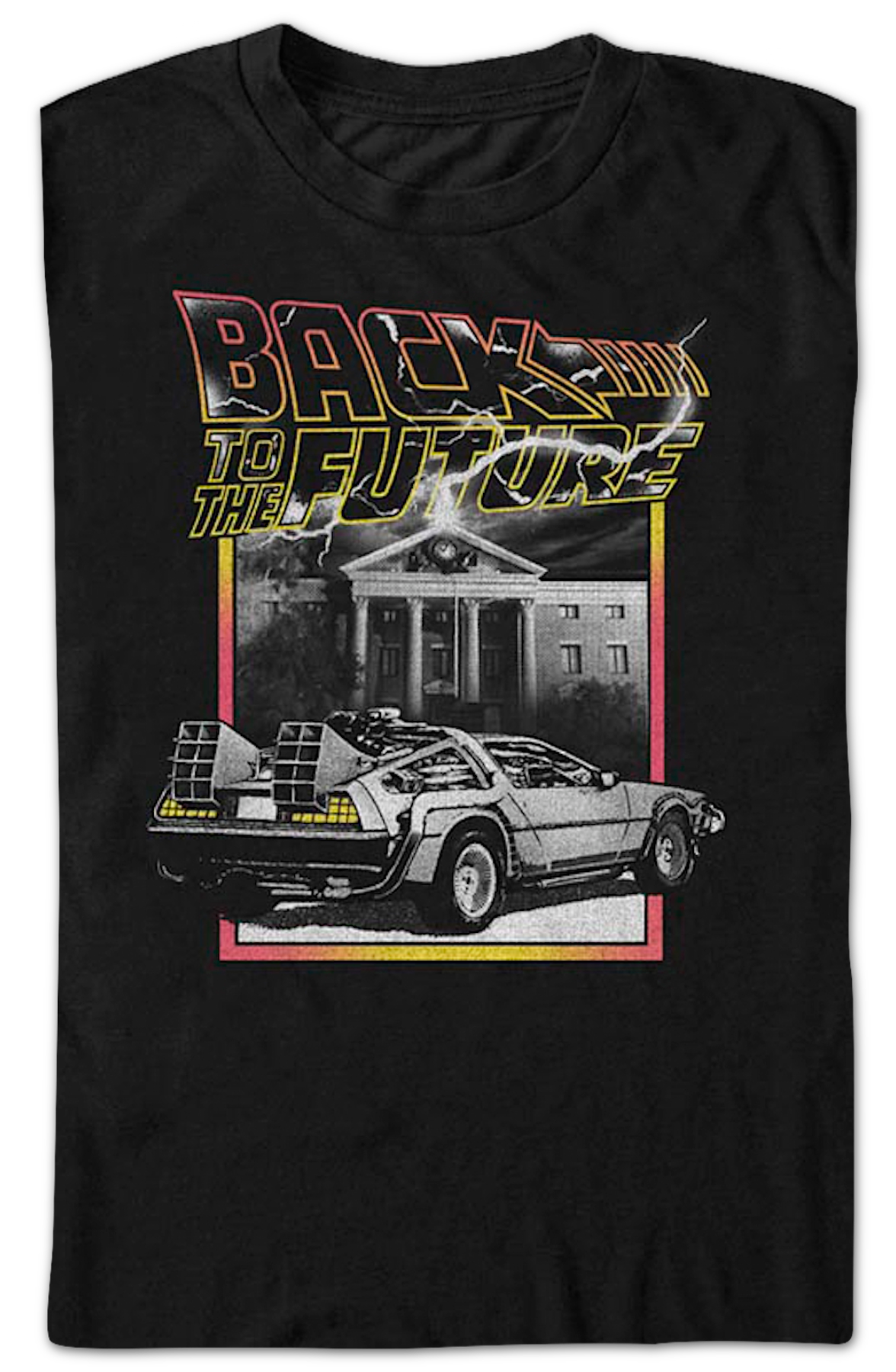 Lightning Logo Back To The Future T-Shirt product image 2