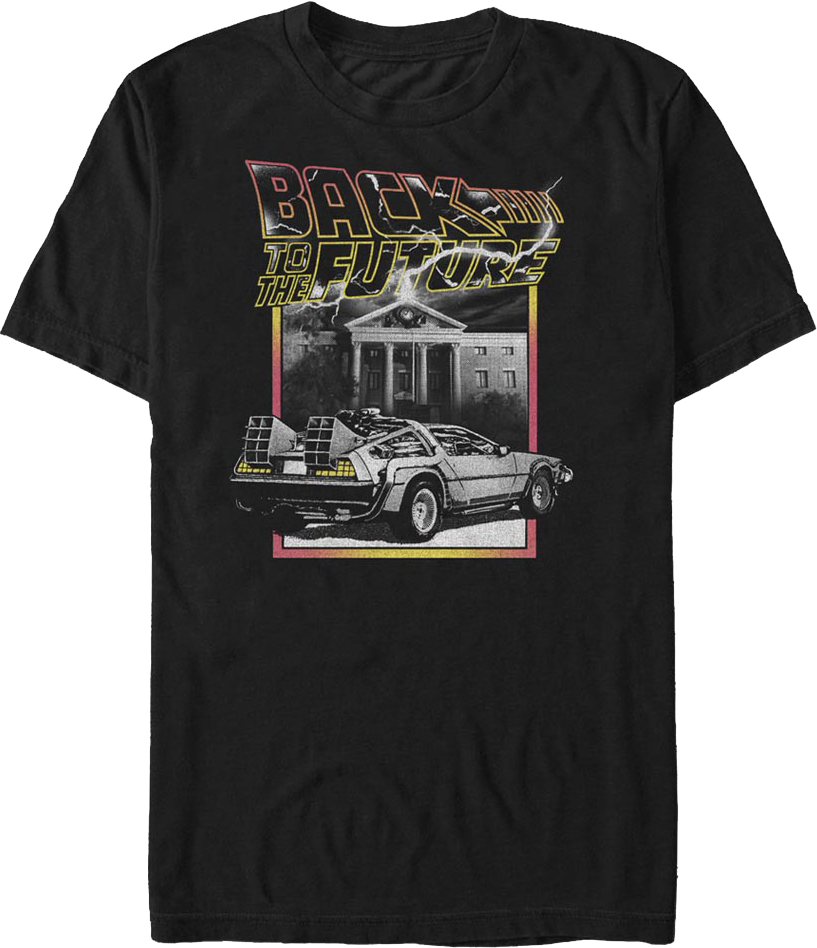 Lightning Logo Back To The Future T-Shirt product image 1