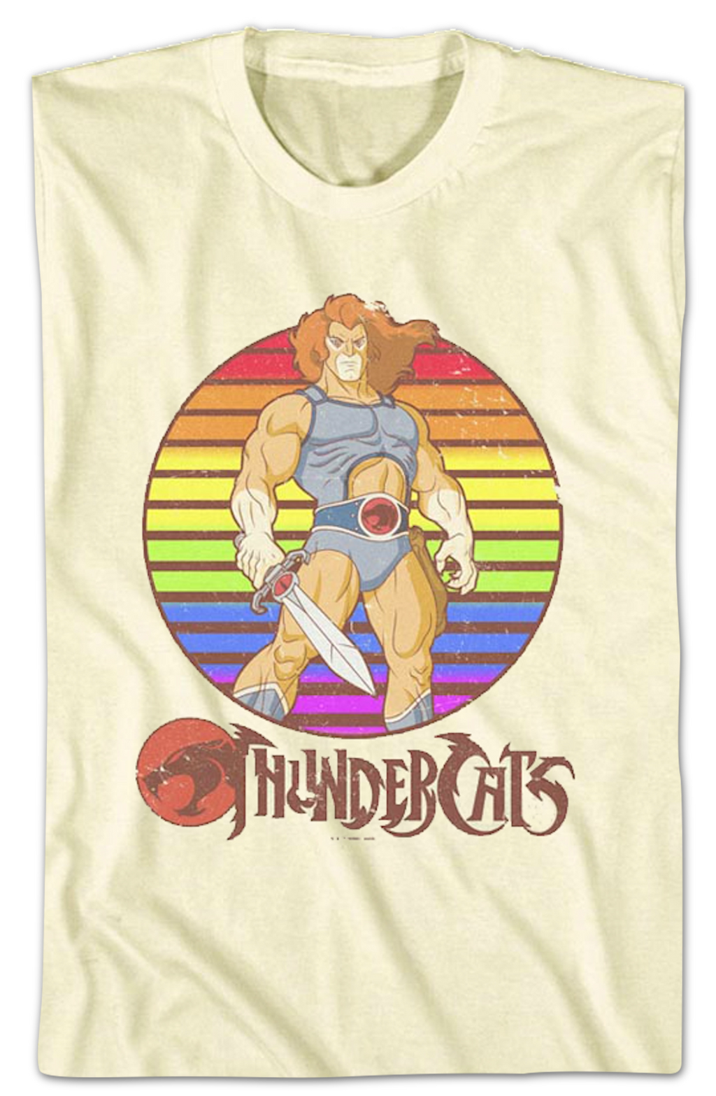 Lion-O Retro Circle ThunderCats T-Shirt product image 2