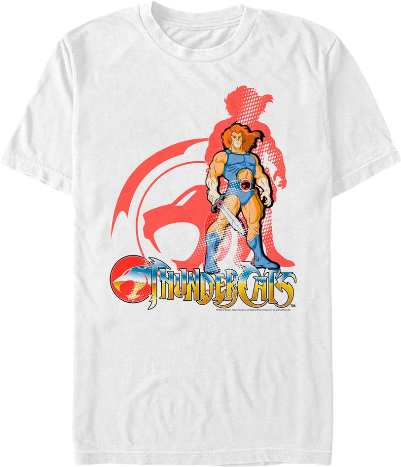 White Lion-O Shadow ThunderCats T-Shirt product image 1