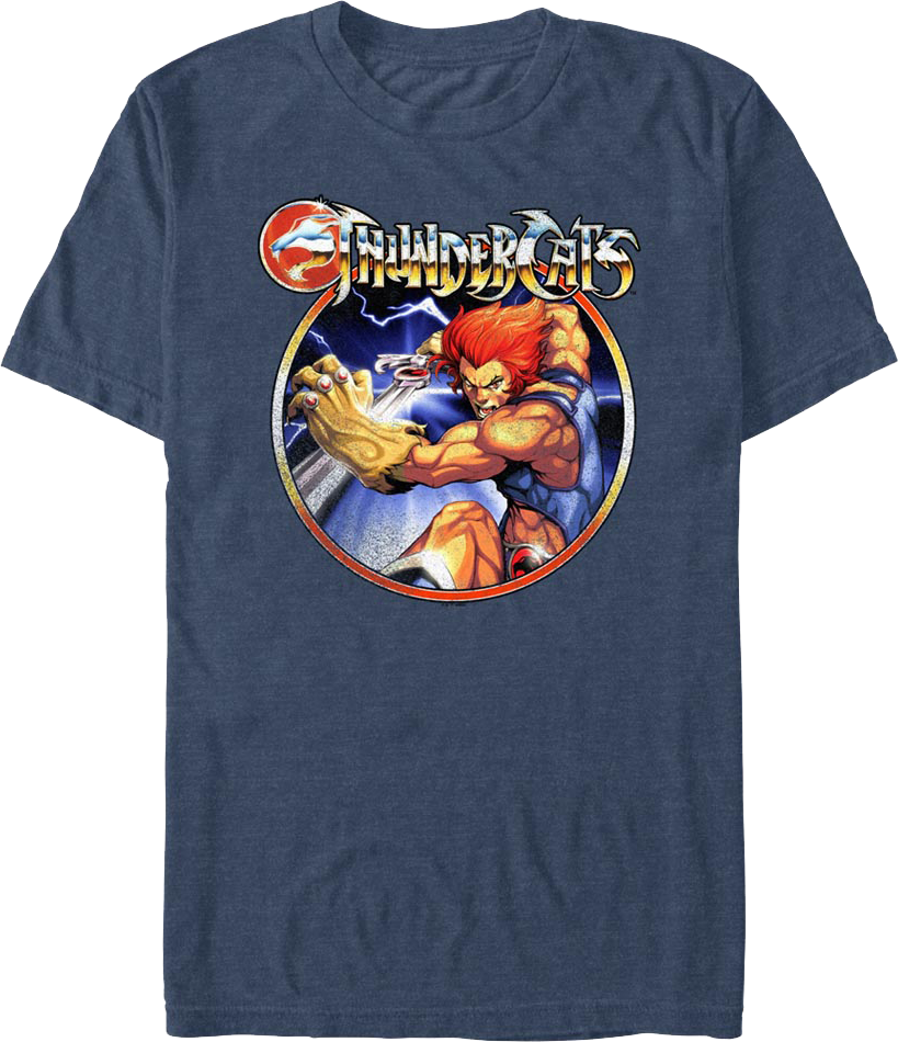 Lion-O Vintage Lightning Circle ThunderCats T-Shirt product image 1