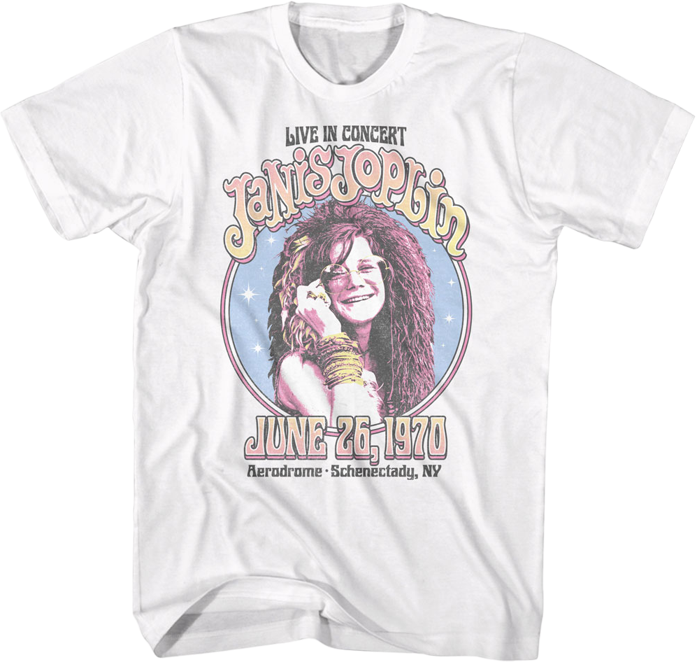 Live In Concert 1970 Janis Joplin T-Shirt product image 1