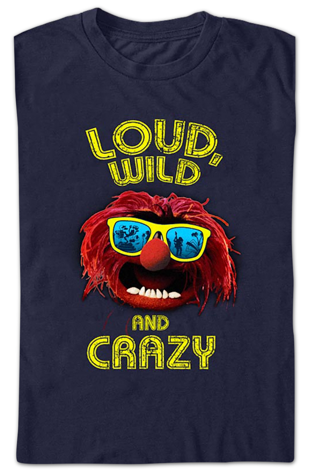 Loud Wild And Crazy Muppets T-Shirt product image 2